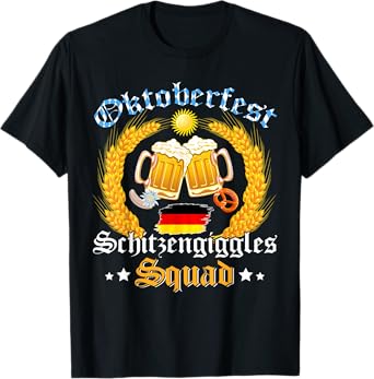 Oktoberfest Squad Bavarian Festival Munich Beer Men Women T-Shirt