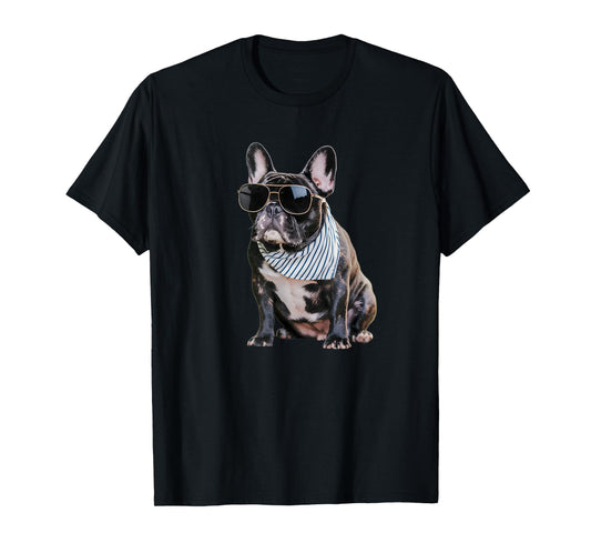 Cool French Bulldog Design For French Bulldog Lovers Men Women Girls Kids T-Shirt