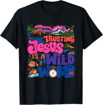 True North VBS 2025 Trusting Jesus Wilderness Christian T-Shirt