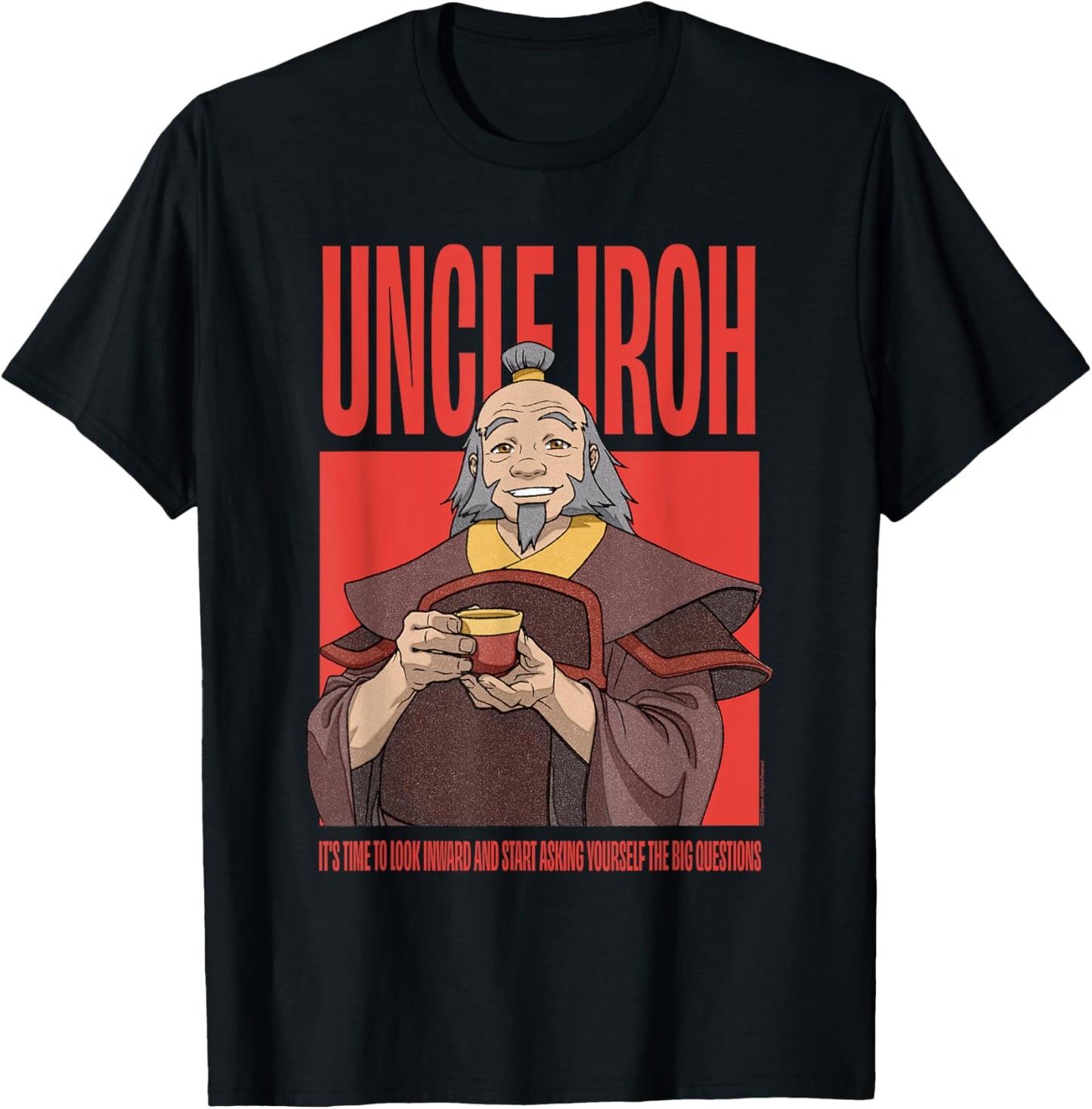 The Last Airbender Uncle Iroh Look Inward Anime T-Shirt