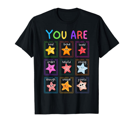 You Are Kind Starfish Back To School Teacher Appreciation T-Shirt