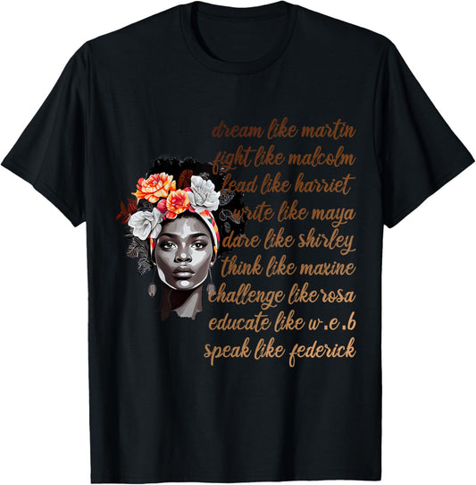 Happy Juneteenth Is My Independence Day Free Black Women T-Shirt