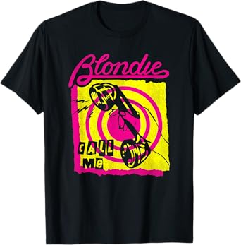 Blondie Call Me Colorful Vintage Band T-Shirt
