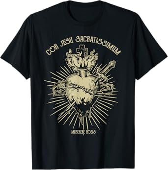 Sacred Heart Of Jesus Christian Catholic Devotion T-Shirt