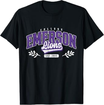 Retro Vintage Emerson Athletic Sports Tee Men Women T-Shirt