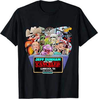 Jeff Dunham Lubbock, TX (2024) T-Shirt