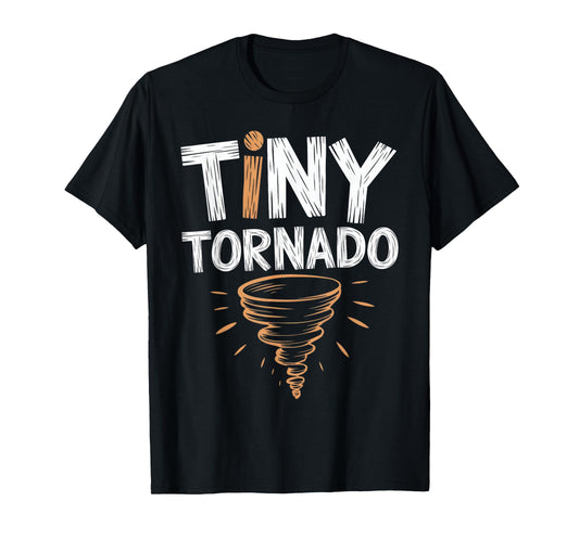 Tornado Kids Funny Toddler Boys Girls Tiny Tornado T-Shirt