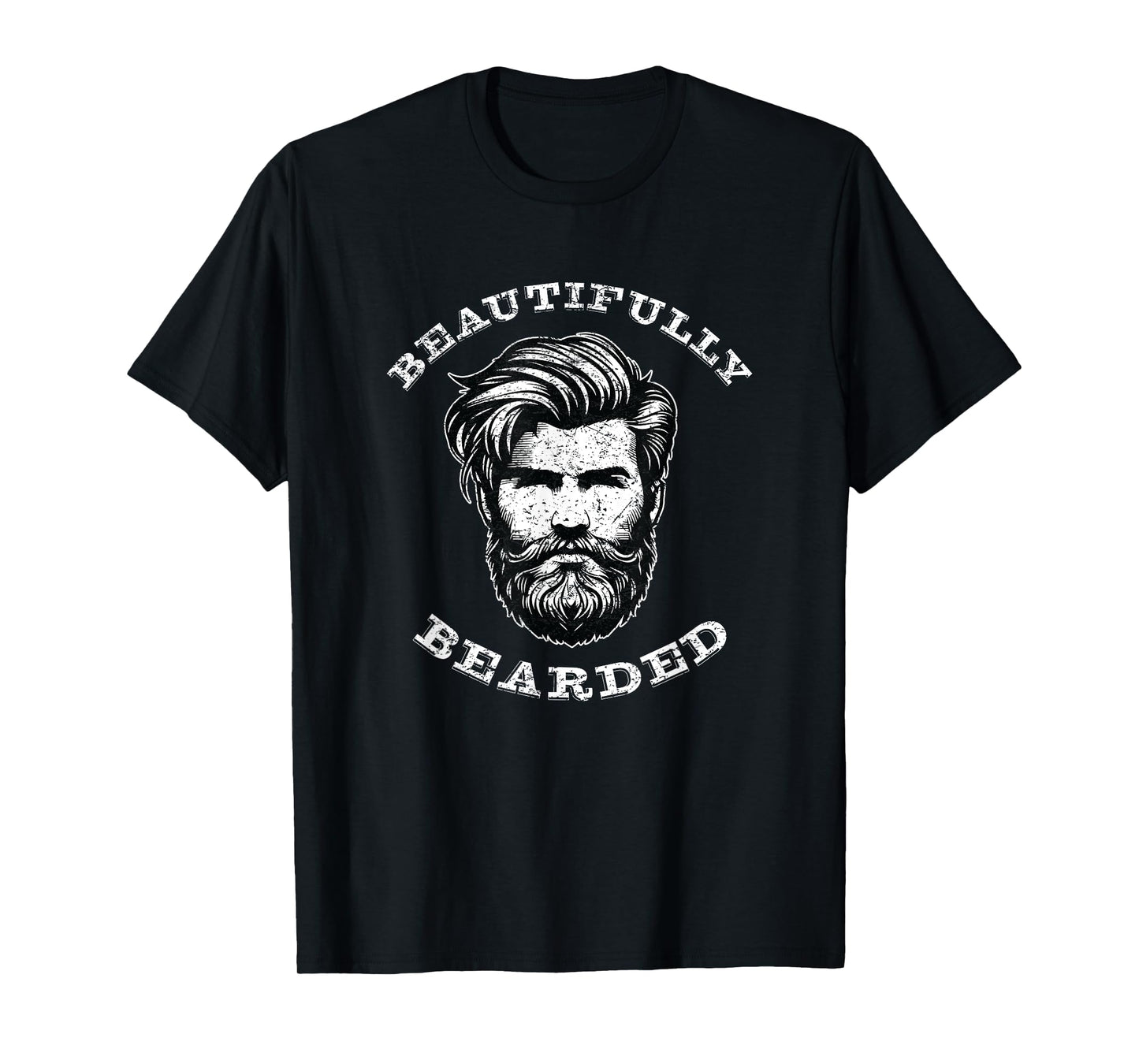 Beautifully Bearded, Barber Gift, Beautiful Beard T-Shirt