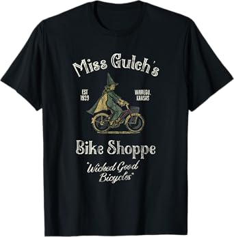 Miss Gulch's Bike Shop, Distressed Funny Halloween T-Shirt