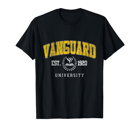 Vanguard Arch Athletic Vintage Sports Tee Men Women T-Shirt