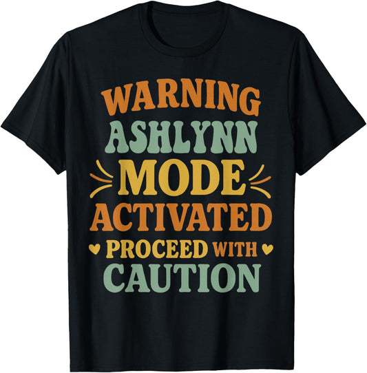 Ashlyn Personalized Women's Gift Custom Name T-shirt Unique Present by TeeBrew