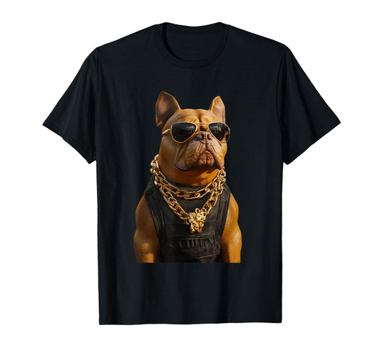 Thug Gangster Life Dog For Hip Hop Fans & dog Meme lovers T-Shirt for Men Women