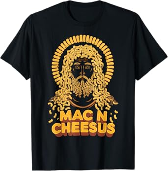 Mac N Cheesus Jesus Cheese T-Shirt
