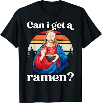 Jesus Ramen Noodles Shirt - Funny Religious Christian Jesus T-Shirt