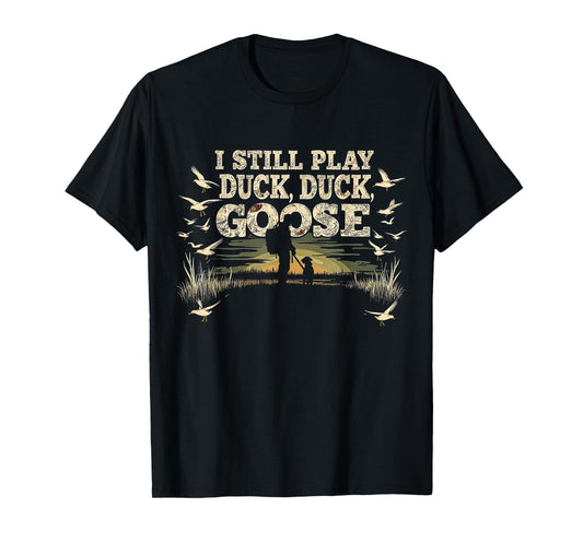 Funny Goose Hunting Tees for Men | Duck Hunter Dad Gifts T-Shirt