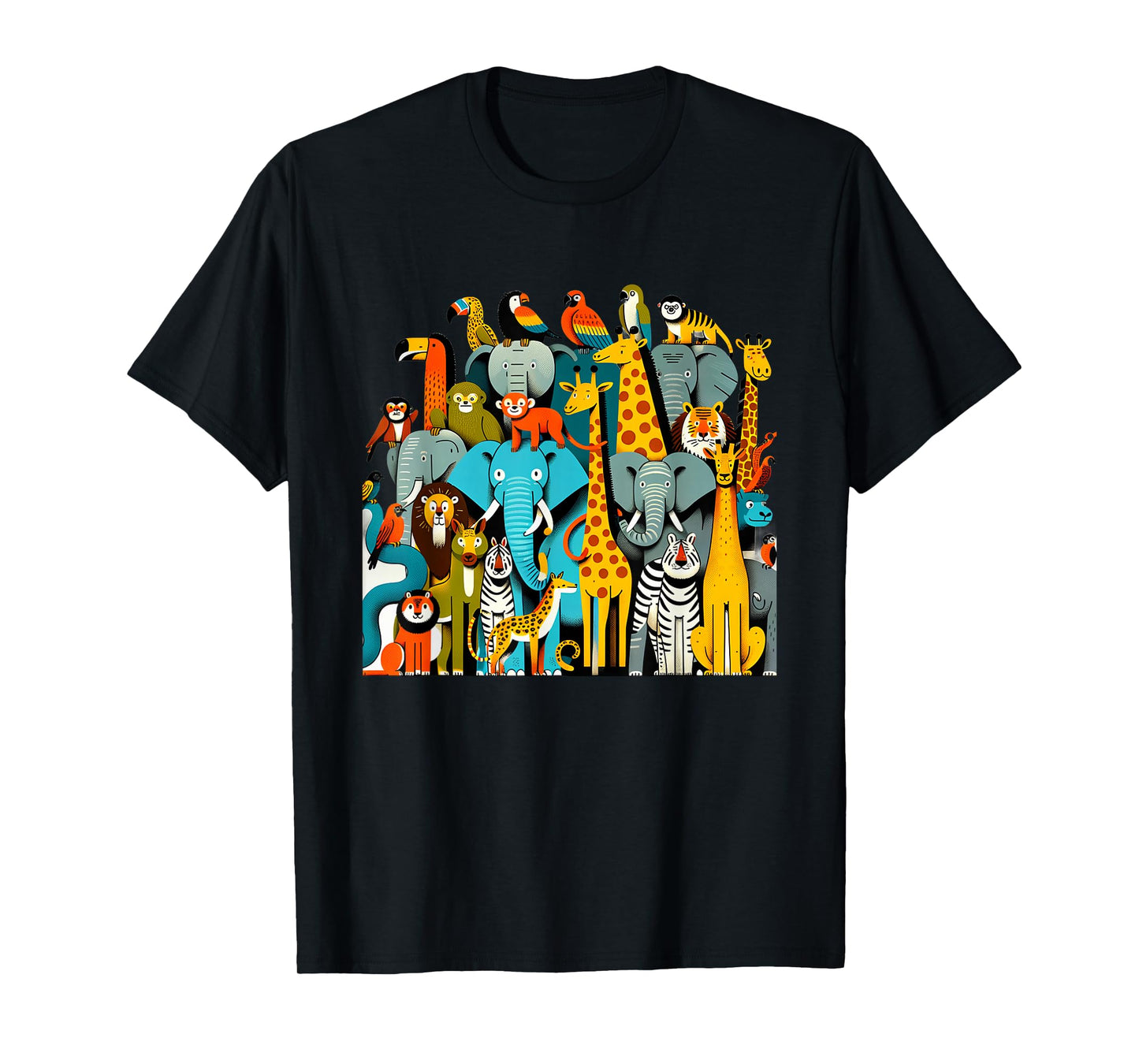 Jungle Jamboree Wildlife Birthday Safari Birthday 090CWU T-Shirt