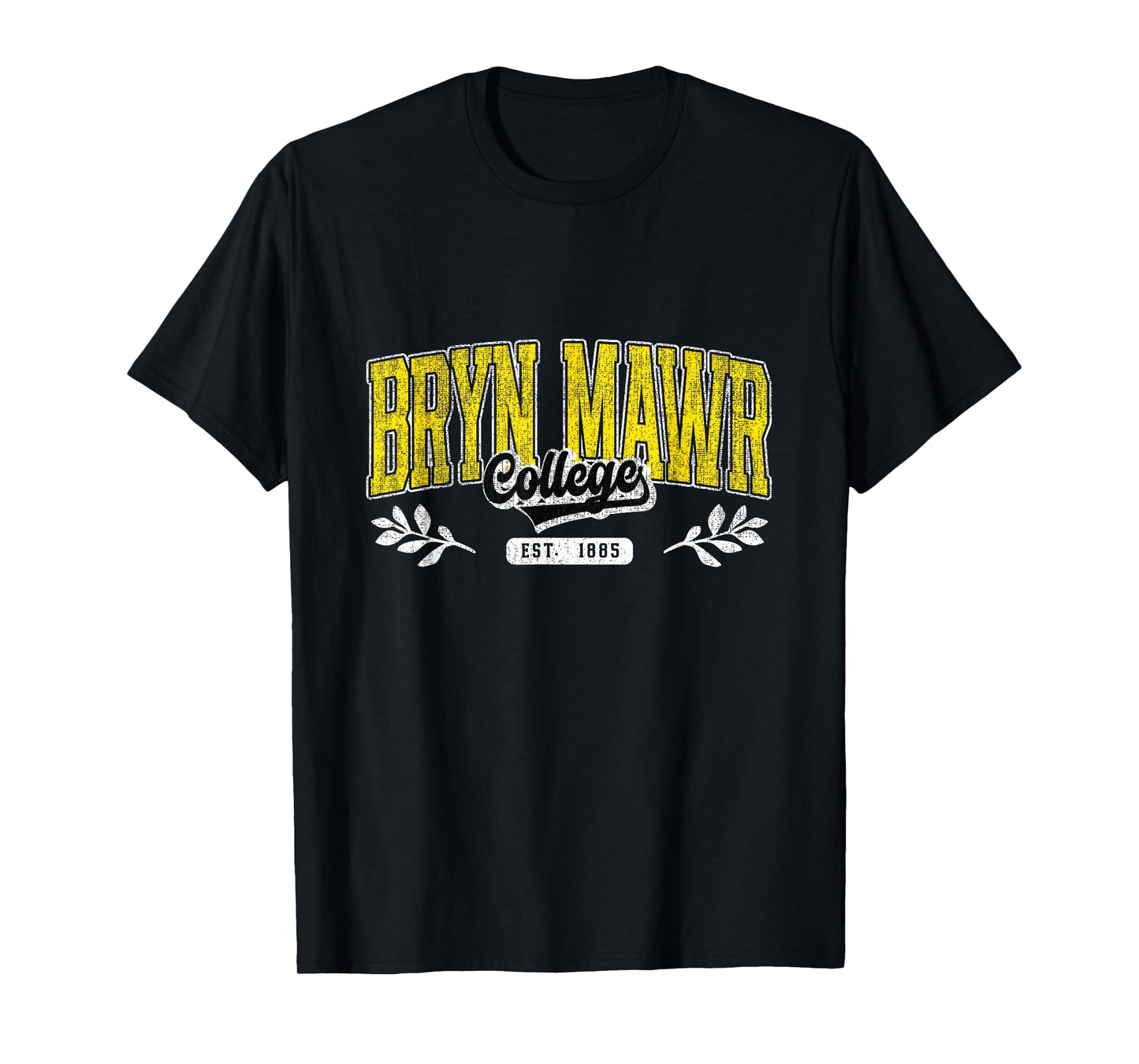 Vintage Bryn MAWR Arch Athletic Sports Tee Men Women T-Shirt