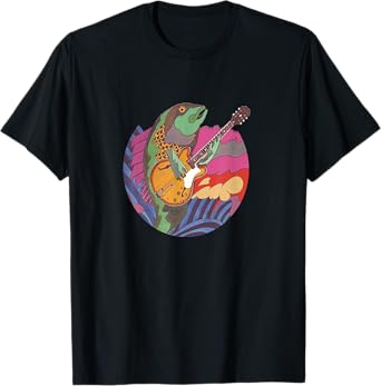 Kingfish guitar playing Fish T-Shirt