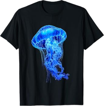 Jellyfish Ocean Sea Jellyfish Sea Ocean Animal Lover Artwork T-Shirt