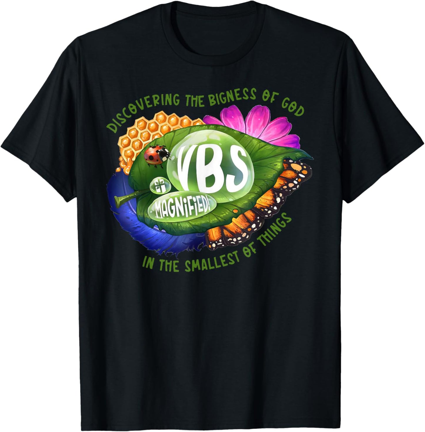 Magnified VBS 2025 Discovering the Bigness of God Christian T-Shirt