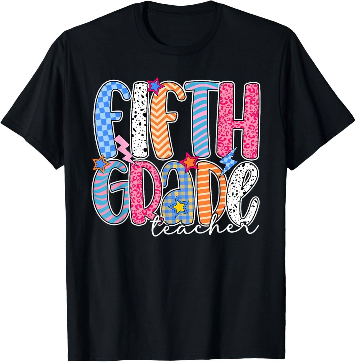 Fifth Grade Teacher Tshirt 5th Grade Back To School Top | TeeBrew