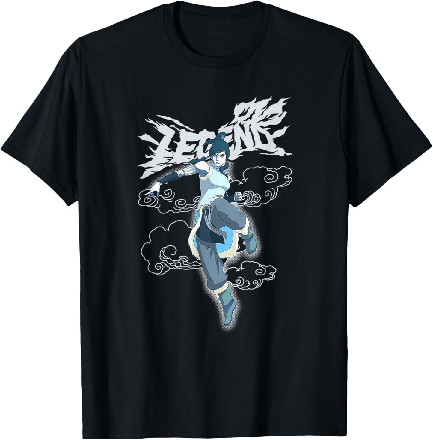 The Legend Of Korra Legendary Avatar Warrior T-shirt by TeeBrew
