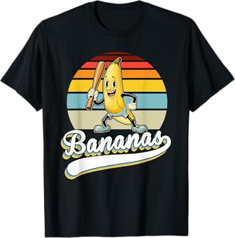 Let's Go Bananas Kids Youth Boys T-Shirt