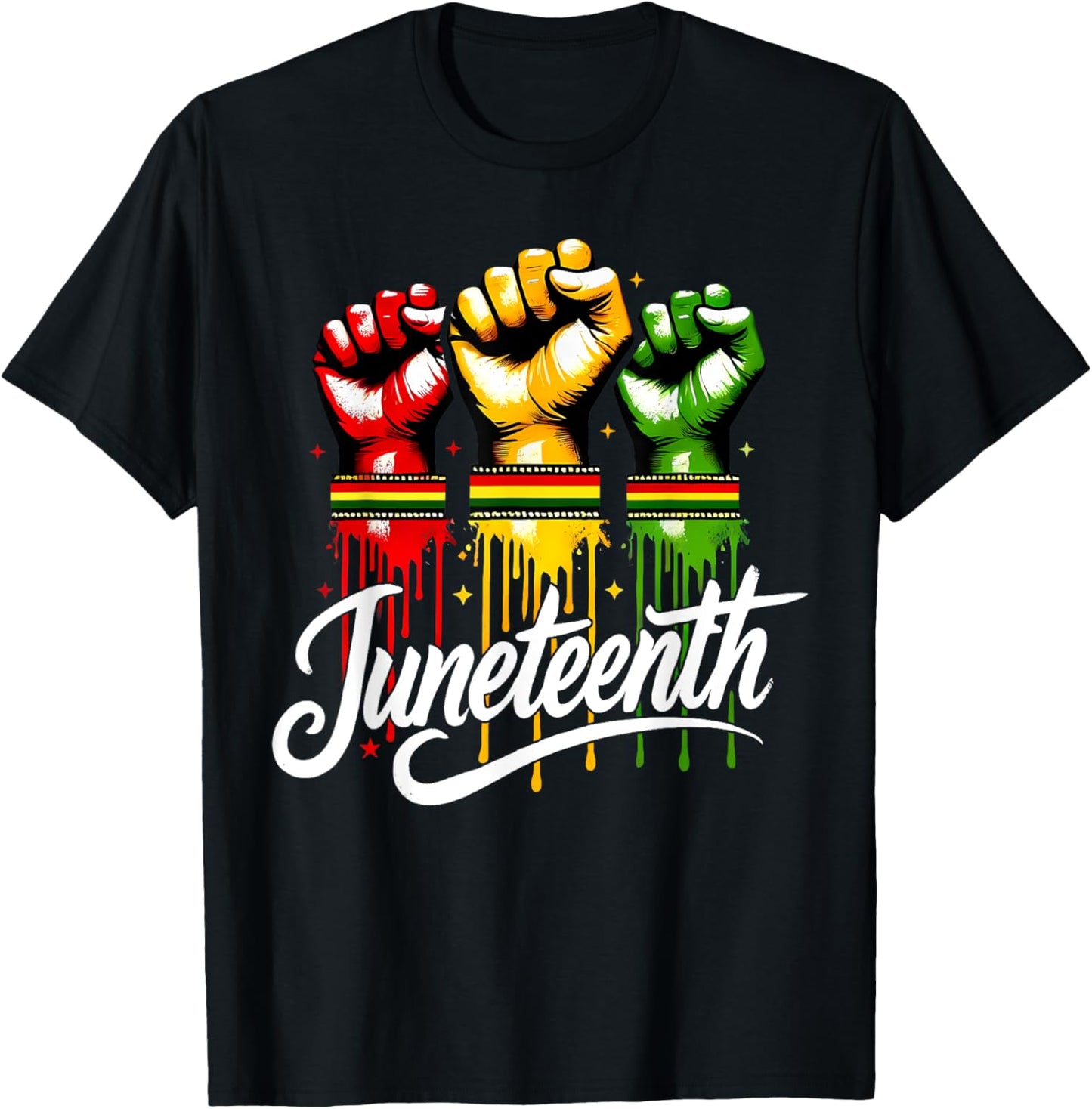 Juneteenth 1865 Freedom Day African June 19th Men Women Kids T-Shirt