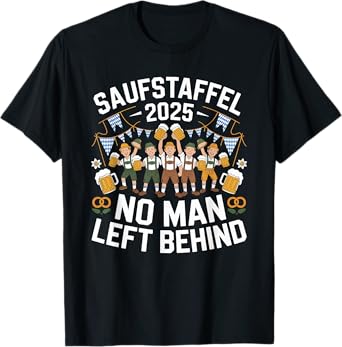 Oktoberfest 2025 No Man Left Behind Crew T-Shirt