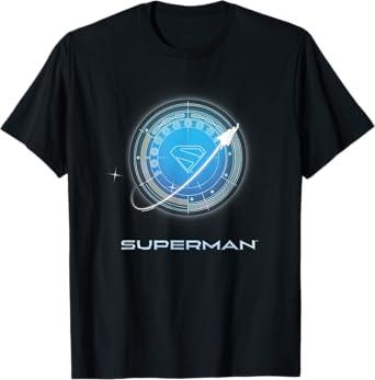 Superman (2025) Flying Silhouette Shield Logo T-Shirt