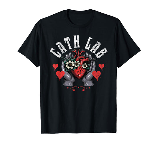 Cath Lab Life - Hands & Hearts T-Shirt