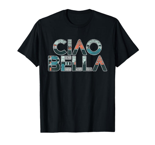 Ciao Bella Retro City T-Shirt