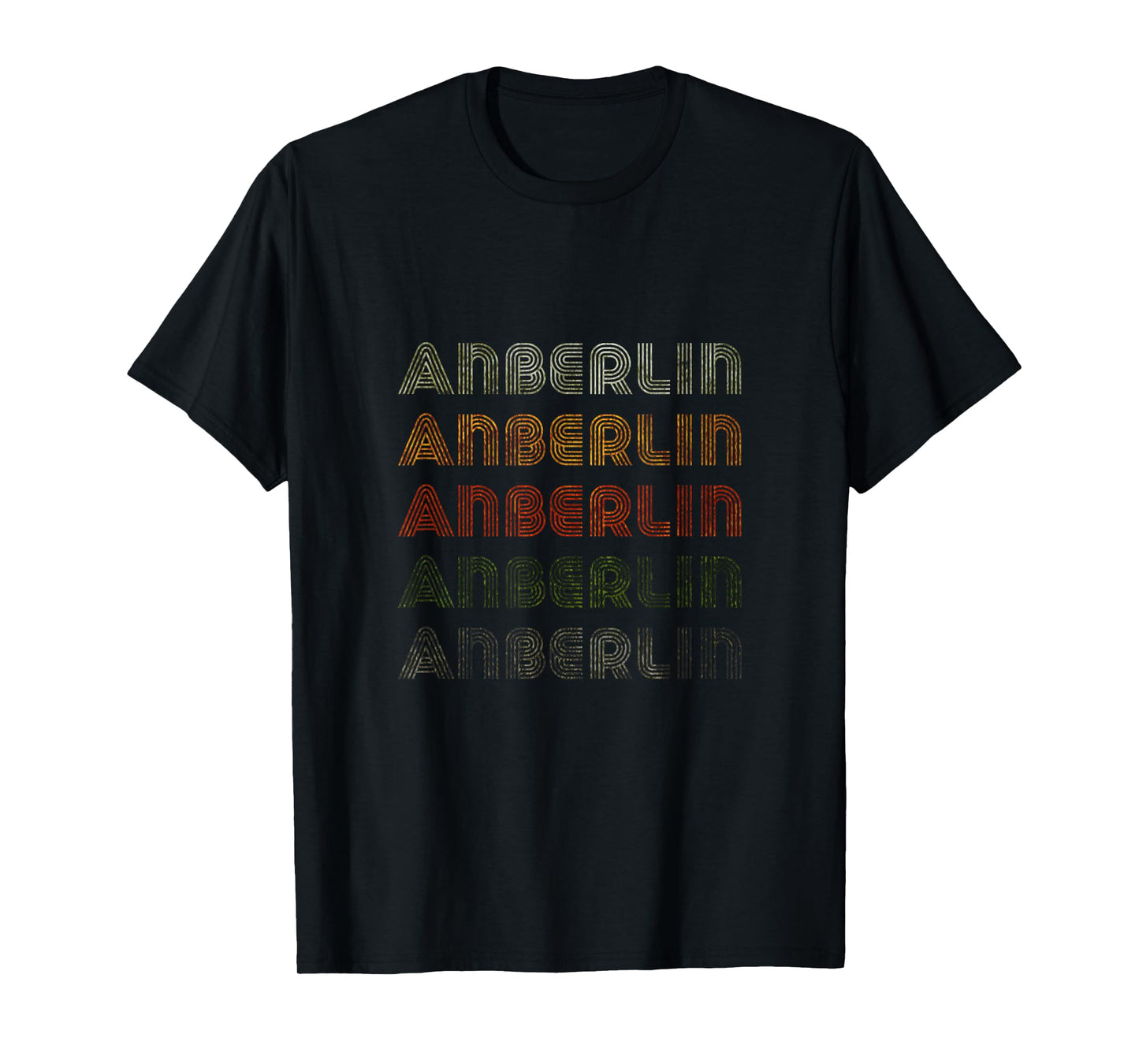 Love Heart Anberlin Tee Grunge Vintage Style Black Anberlin T-Shirt