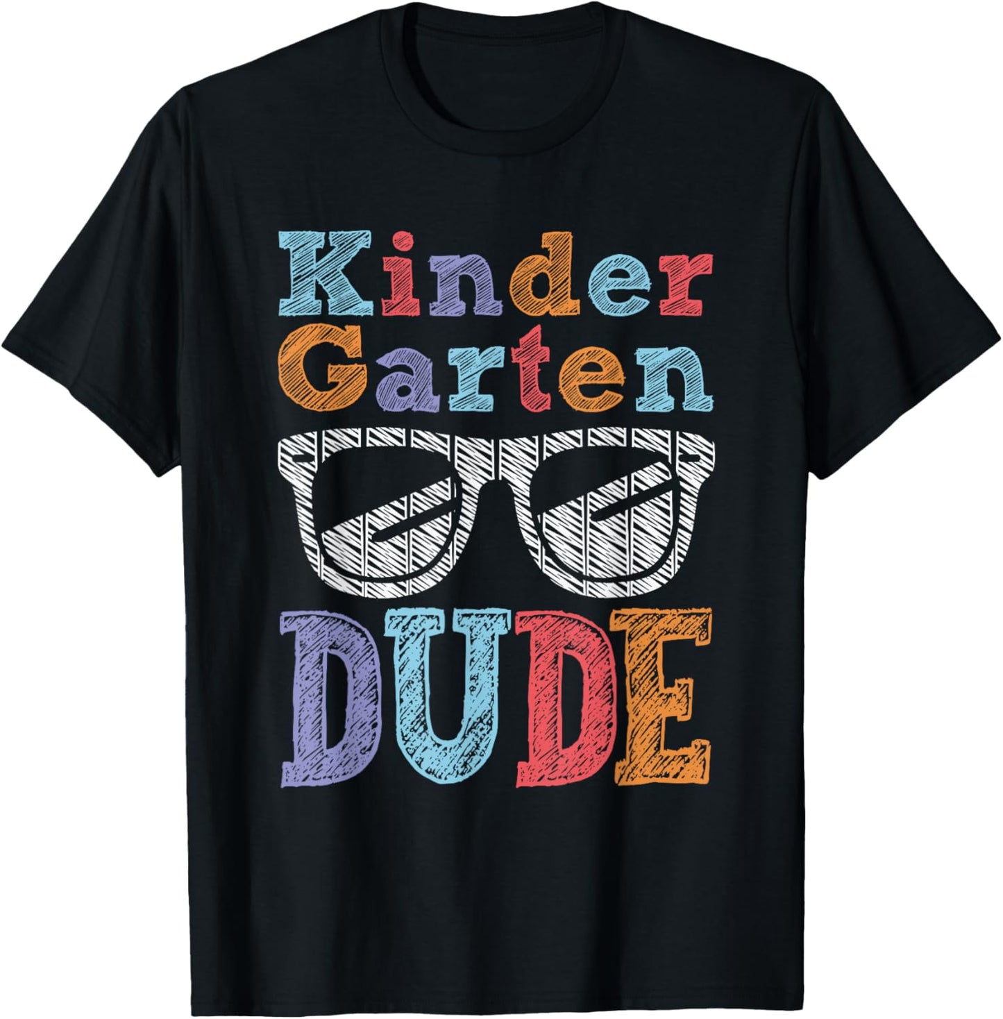 Kindergarten Dude Back To School Student Boy Girl Kid T-shirt by TeeBrew