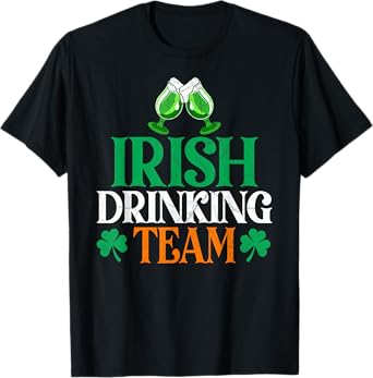 Irish Drinking Team Ireland Beer Drinking St Patrick's Day T-Shirt