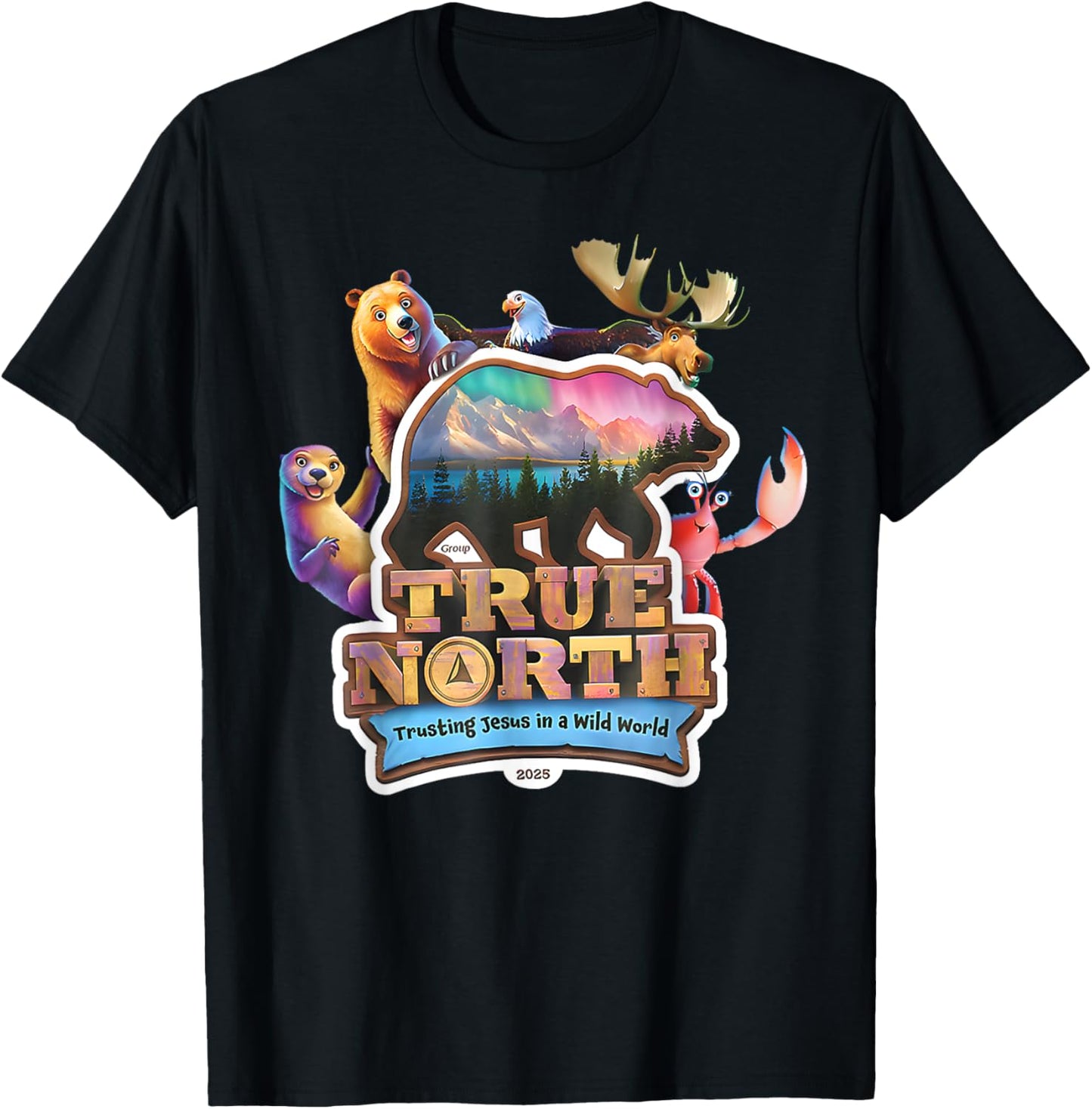 True North VBS 2025 Trusting Jesus Wilderness Christian T-Shirt