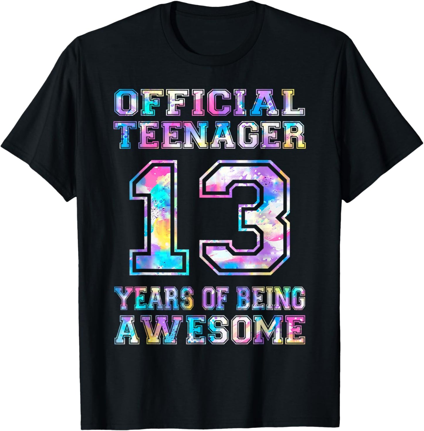 Official Teenager 13th Birthday 13 Year Old Boys Girls T-Shirt