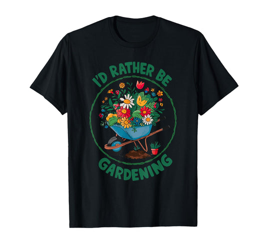 Gardening Funny Gardener Plant Garden Life Farmer T-Shirt