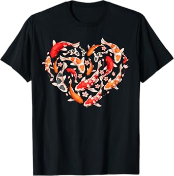 Cool Koi Fish For Men Women Japan Fishing Japanese Koi Lover T-Shirt