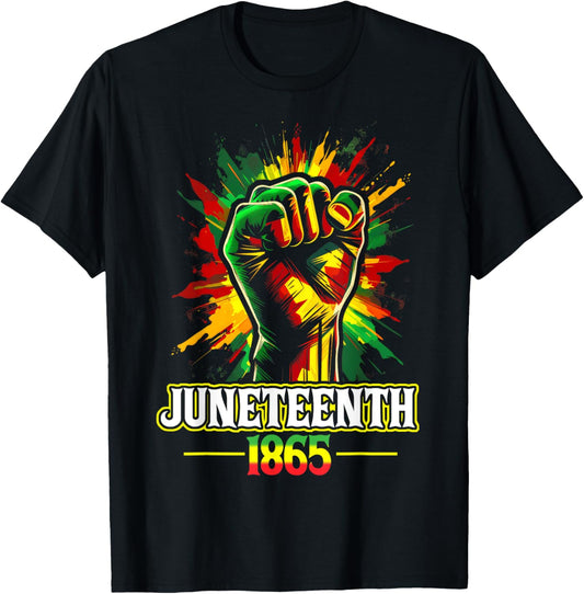 Juneteenth 1865 Black History African American Freedom T-Shirt