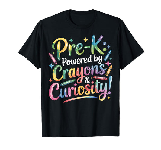 Pre-K Crayons & Curiosity Preschool Teachers Life Tie Dye T-Shirt