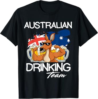 Classic Australian Drinking Team Beer Drinker Australia T-Shirt