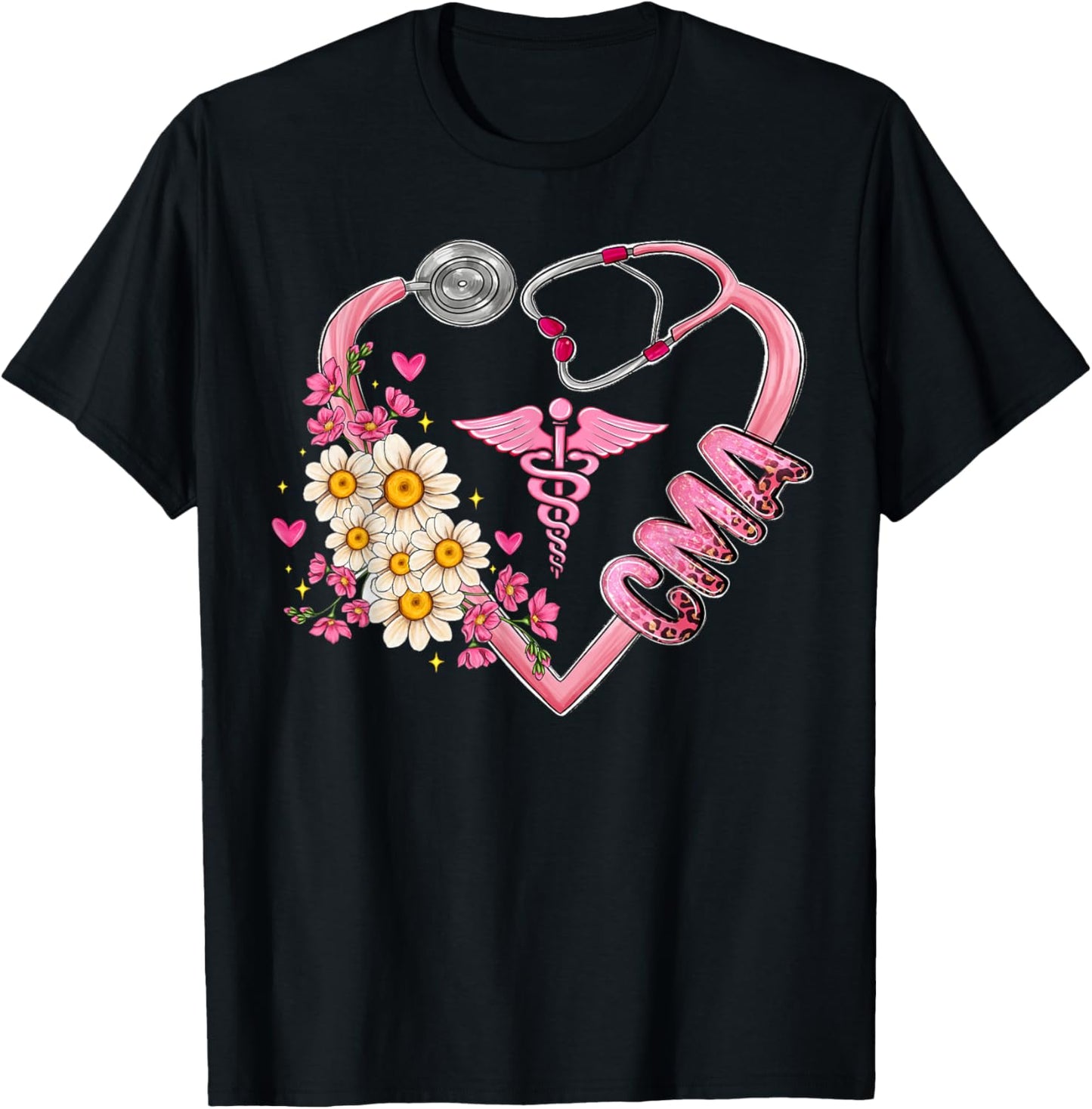 Certified Medical Assistant Cma Work Certified Nurses Day T-shirt