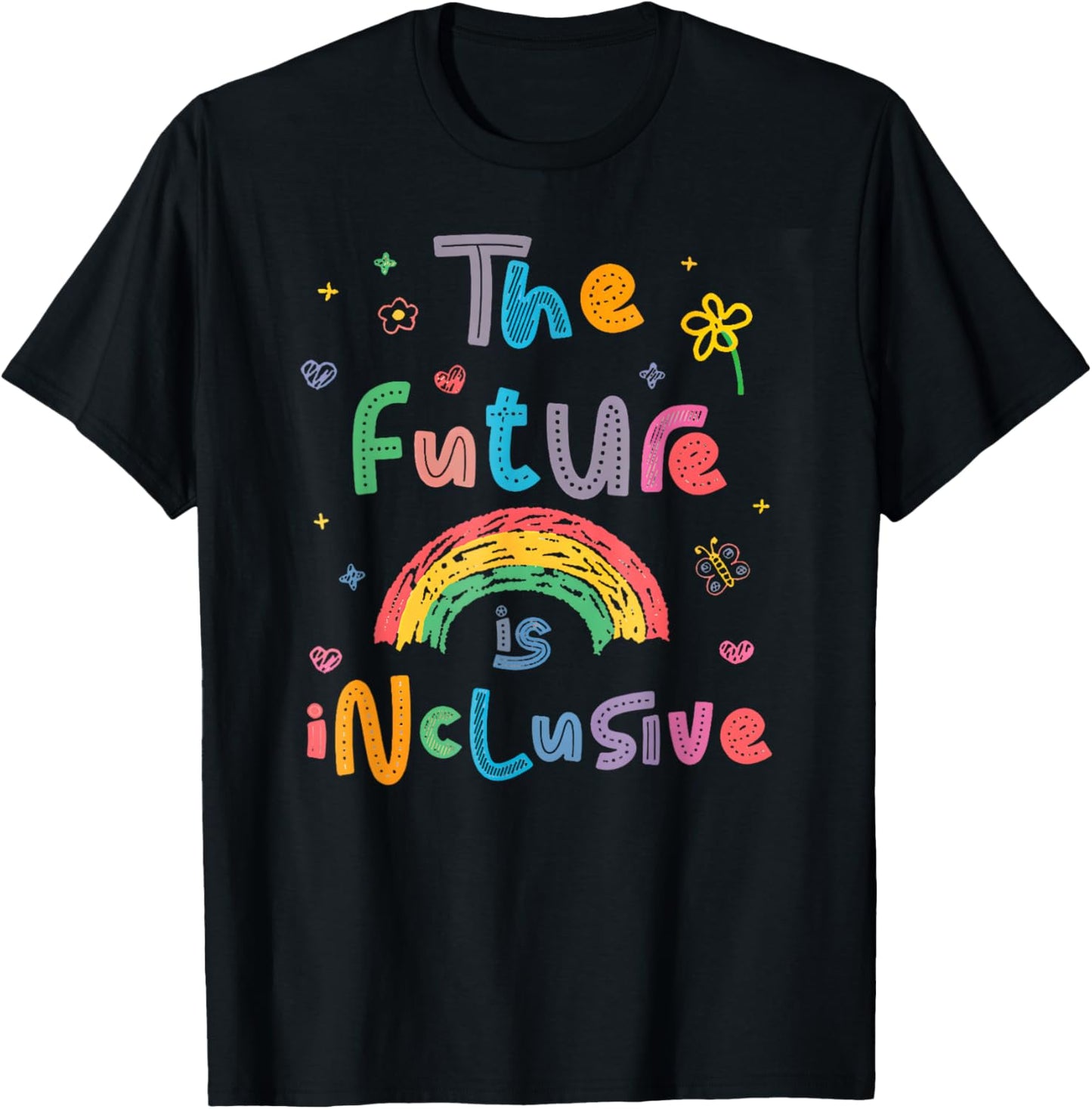 Future is Inclusive Rainbow Pride Toddler LGBTQ T-Shirt