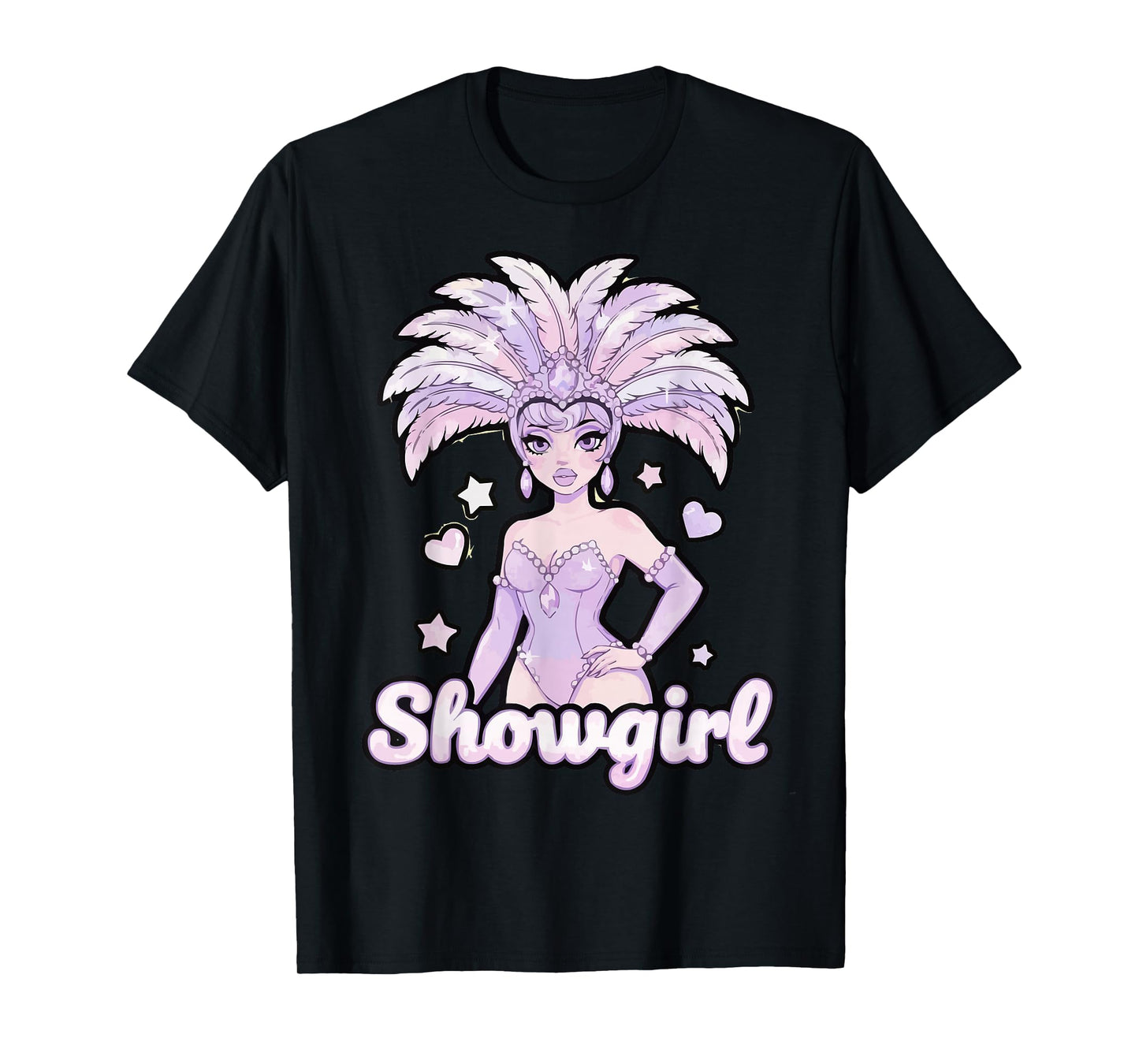 Showgirl Sparkle Dancer Enchanting Aura T-Shirt