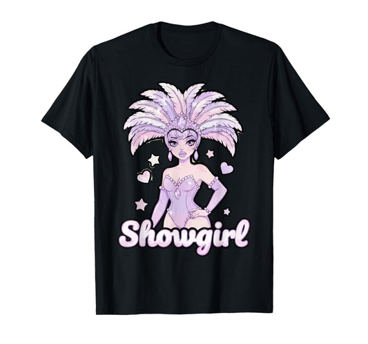 Showgirl Sparkle Dancer Enchanting Aura T-Shirt