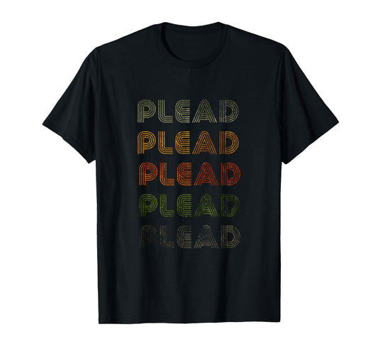 Love Heart Plead Tee Grunge Vintage Style Black Plead T-Shirt
