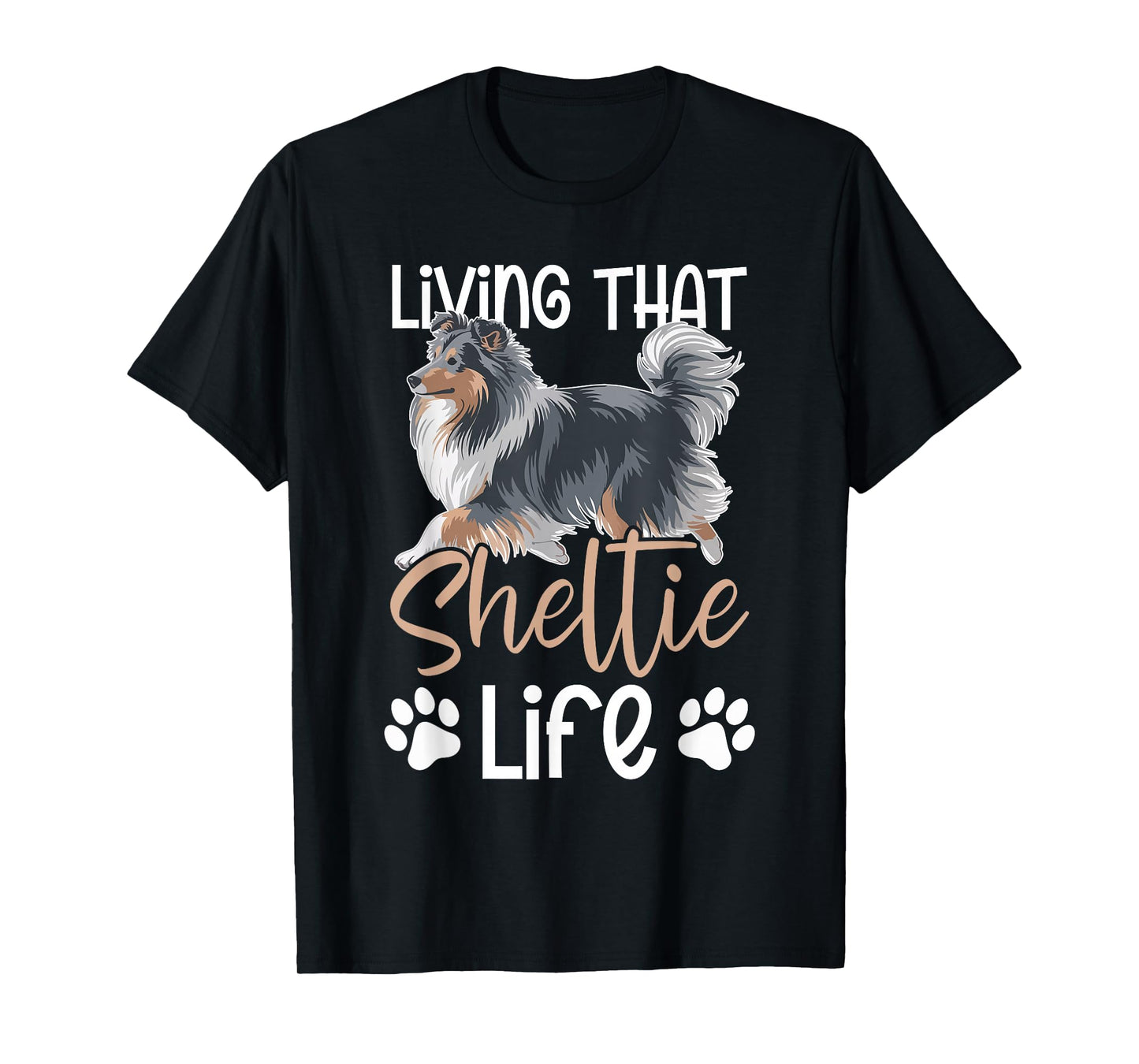 Sheltie Shetland Sheepdog Dog T-Shirt