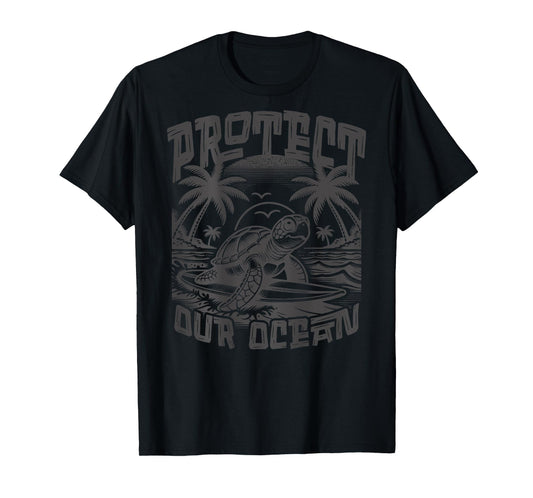 Save Sea Life Turtle Tee Protect Our Ocean Surf Beach Nature T-Shirt