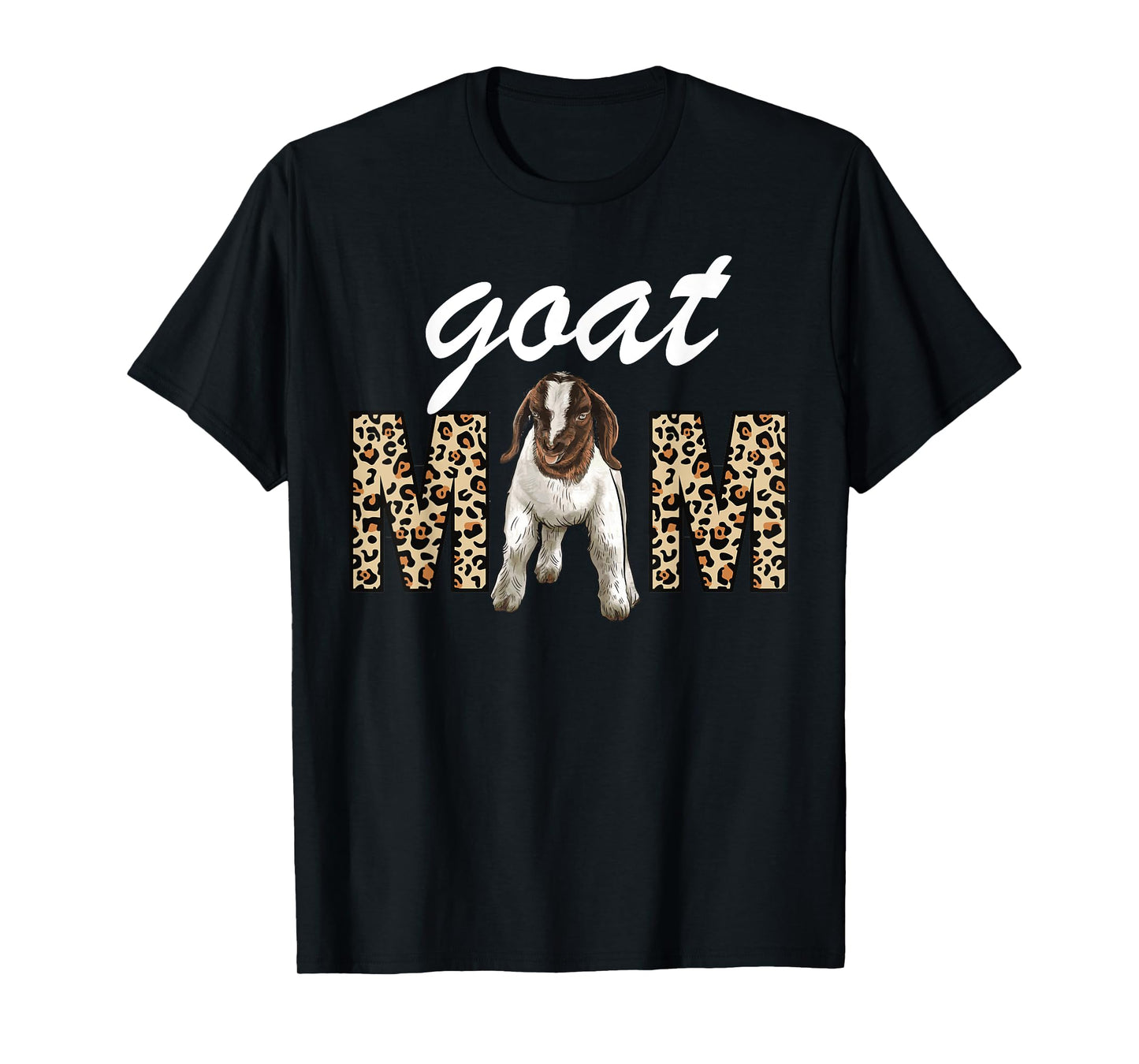 Show Boer Goat mom leopard, Boer Goat mom T-Shirt